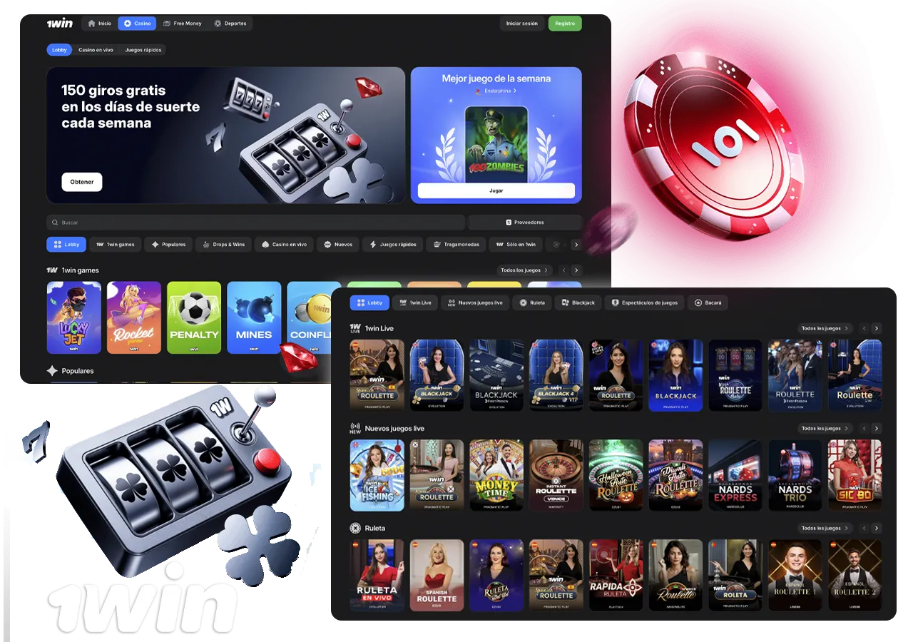 Juegos de casino 1win
